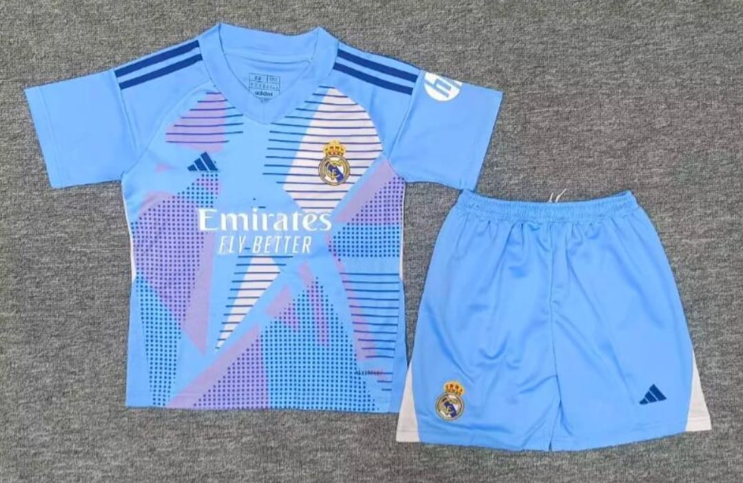 Kids and Junior Real Madrid full football kits